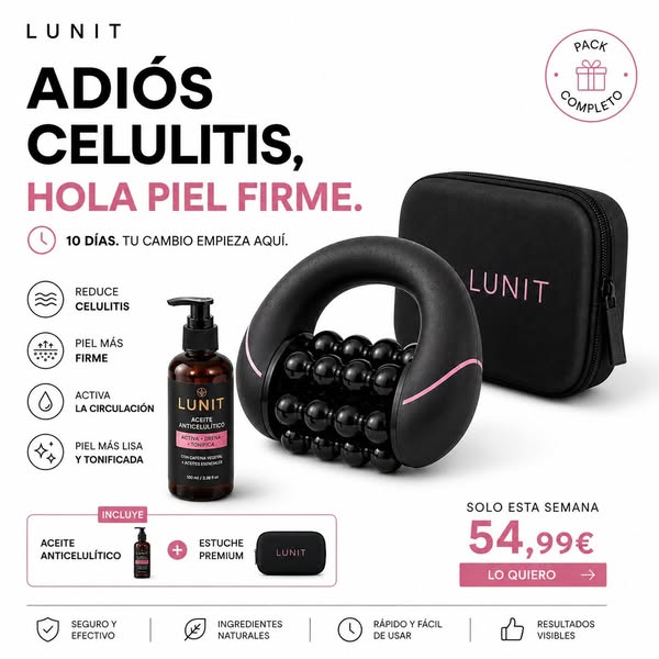 Essential Rodillo Lunit - Anticelulítis