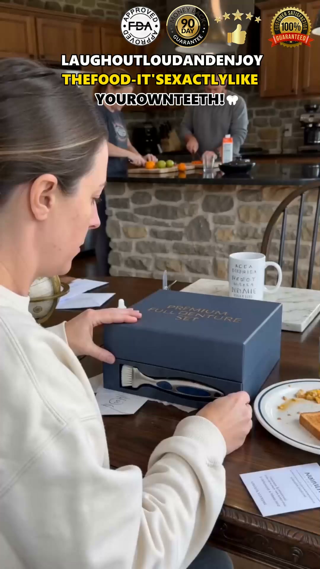 90-DAY "PERFECT BITE" MONEY-BACK GUARANTEE