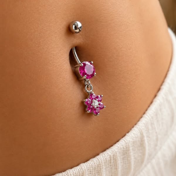 Sterling Silver Flower
