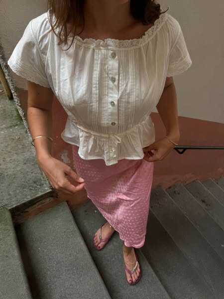 The Pintuck Blouse Bianca