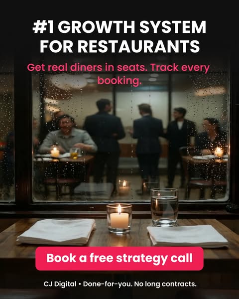 #1 Growth System For Restaurants