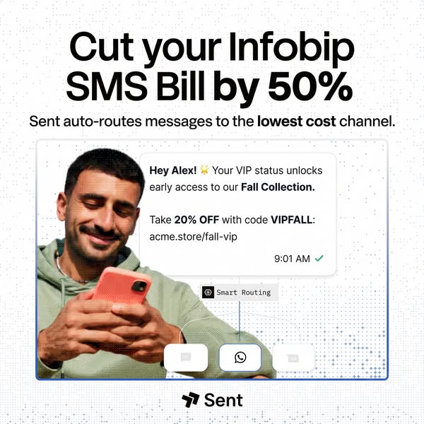 Cut your Infobip by 50%