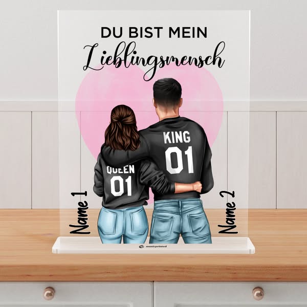 Personalisiertes Acrylglas