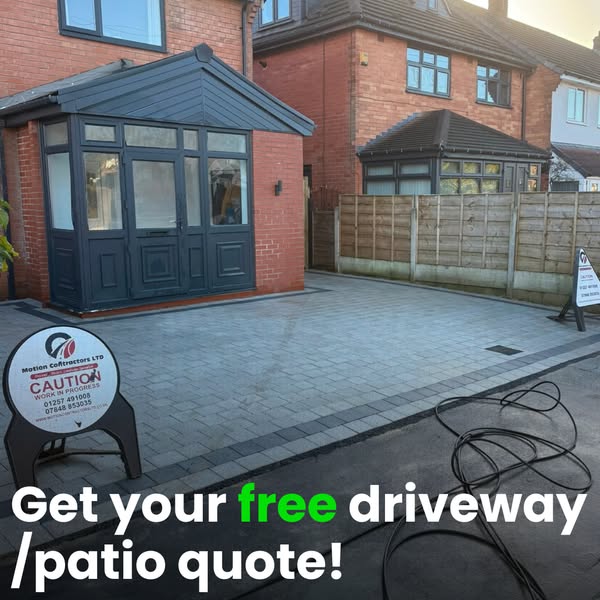 Get Your Free Driveway/Patio Quote