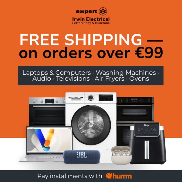 Free Shipping on Orders Over €99