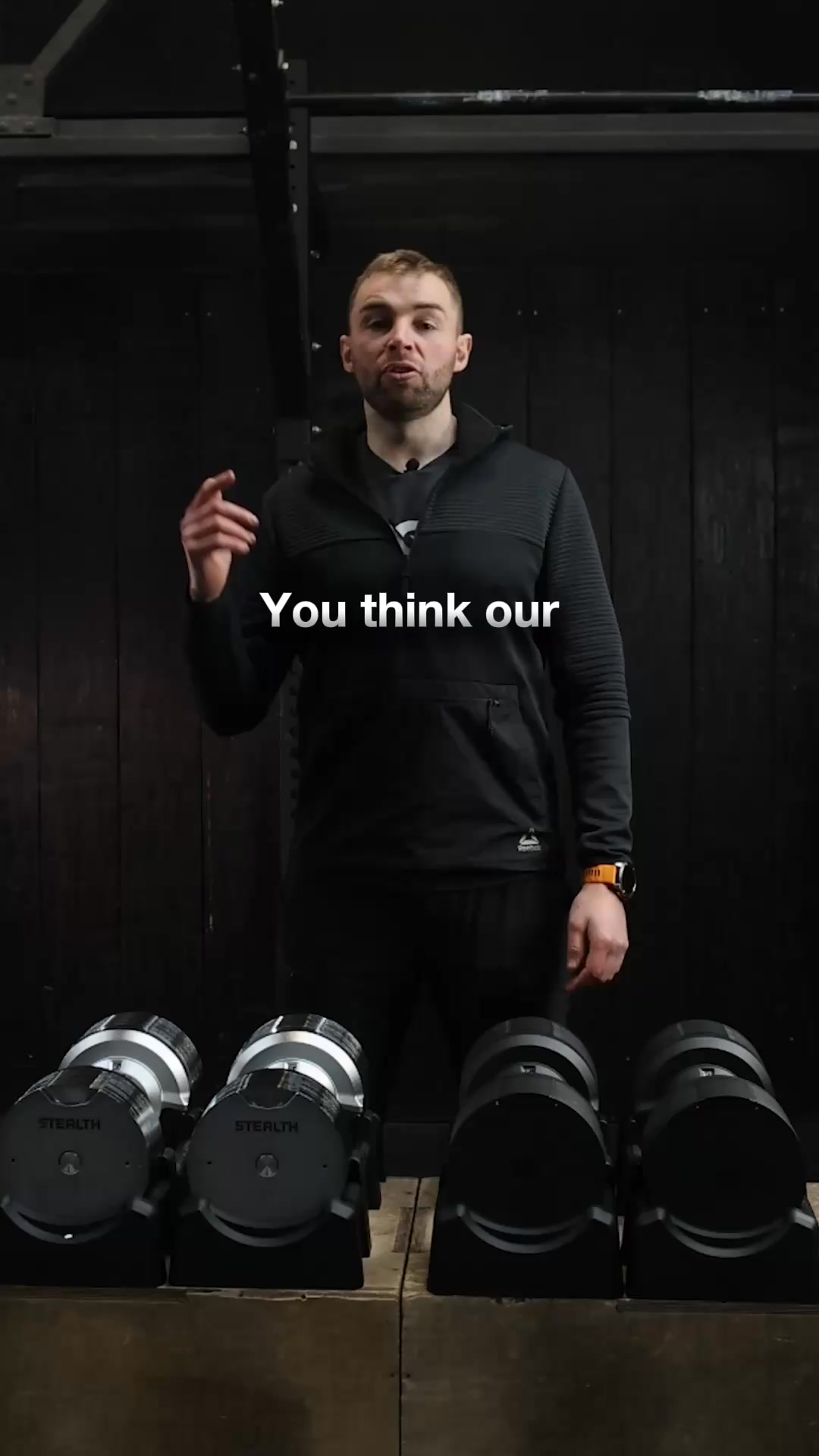Stealth Adjustable Dumbbells