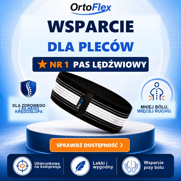 OrtoFlex™ dla lepszego wsparcia lędźwi