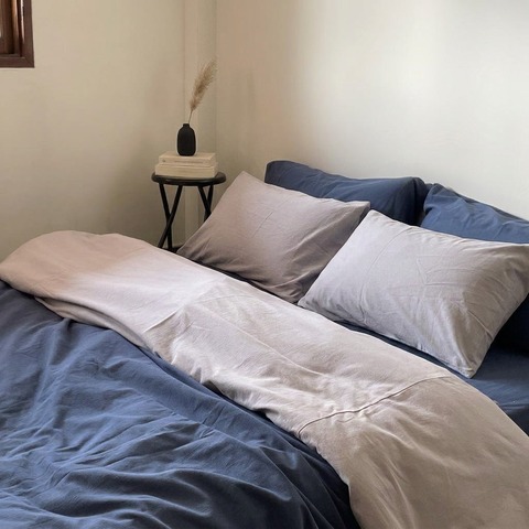 Two tone bedding, double £62.90