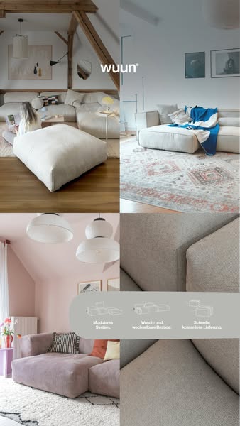 Sofa Luno von wuun®
