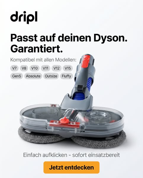 Passt auf deinen Dyson — V7 bis Gen5. Garantiert.