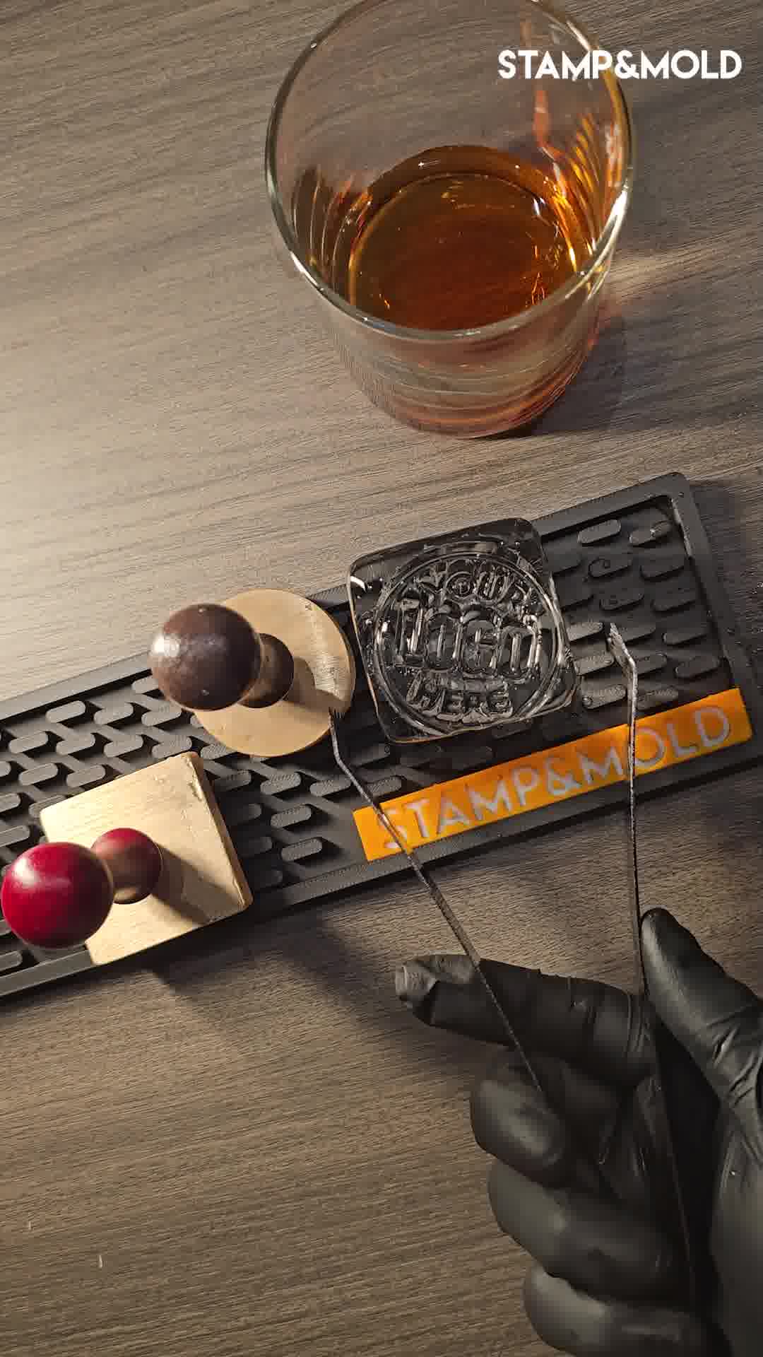 Custom Ice Stamps for Your Brand