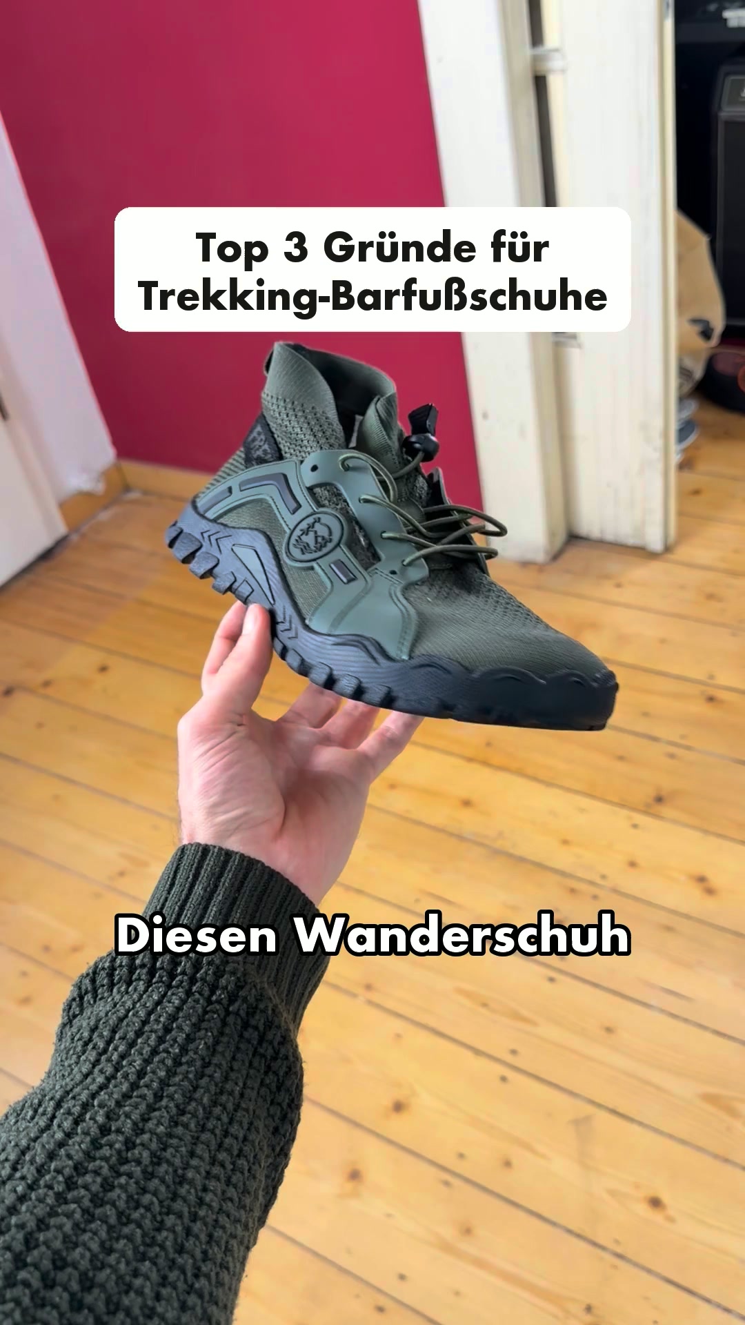 Der Trekkingschuh, der deinen Füßen endlich Freiheit lässt