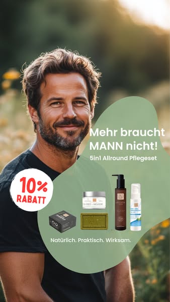 Natürliche Pflege für den modernen Mann
