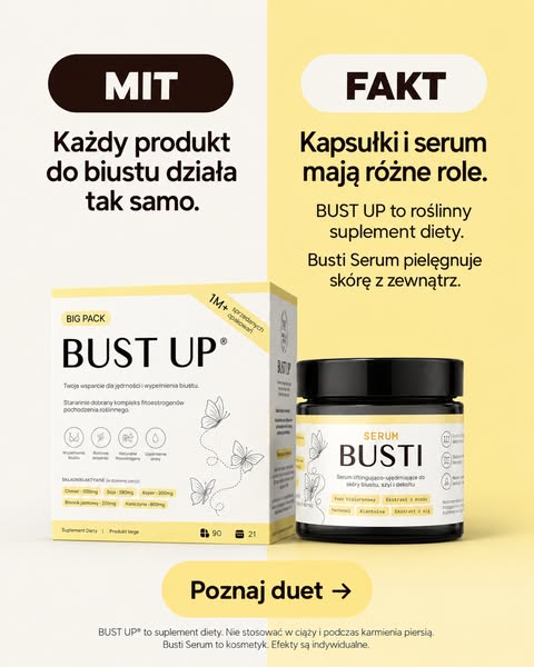 Kapsułki i serum mają różne role