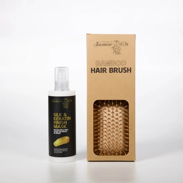 Silk & Keratin Finish mask + Βουρτσα - JasmineDR