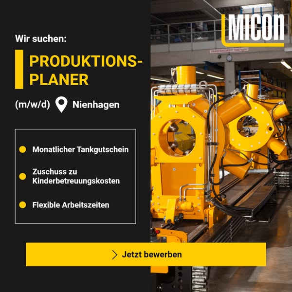 Gesucht: Produktionsplaner (m/w/d)