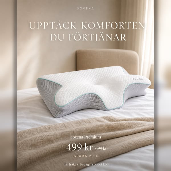 JUST NU – Sovena för endast 499 kr