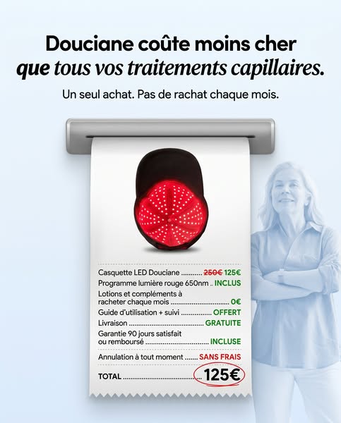 La technologie LED pour vos cheveux