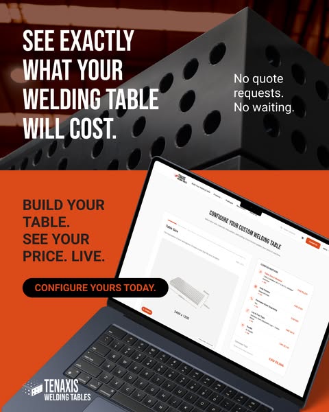 Build Your Table. See Your Price. Live.