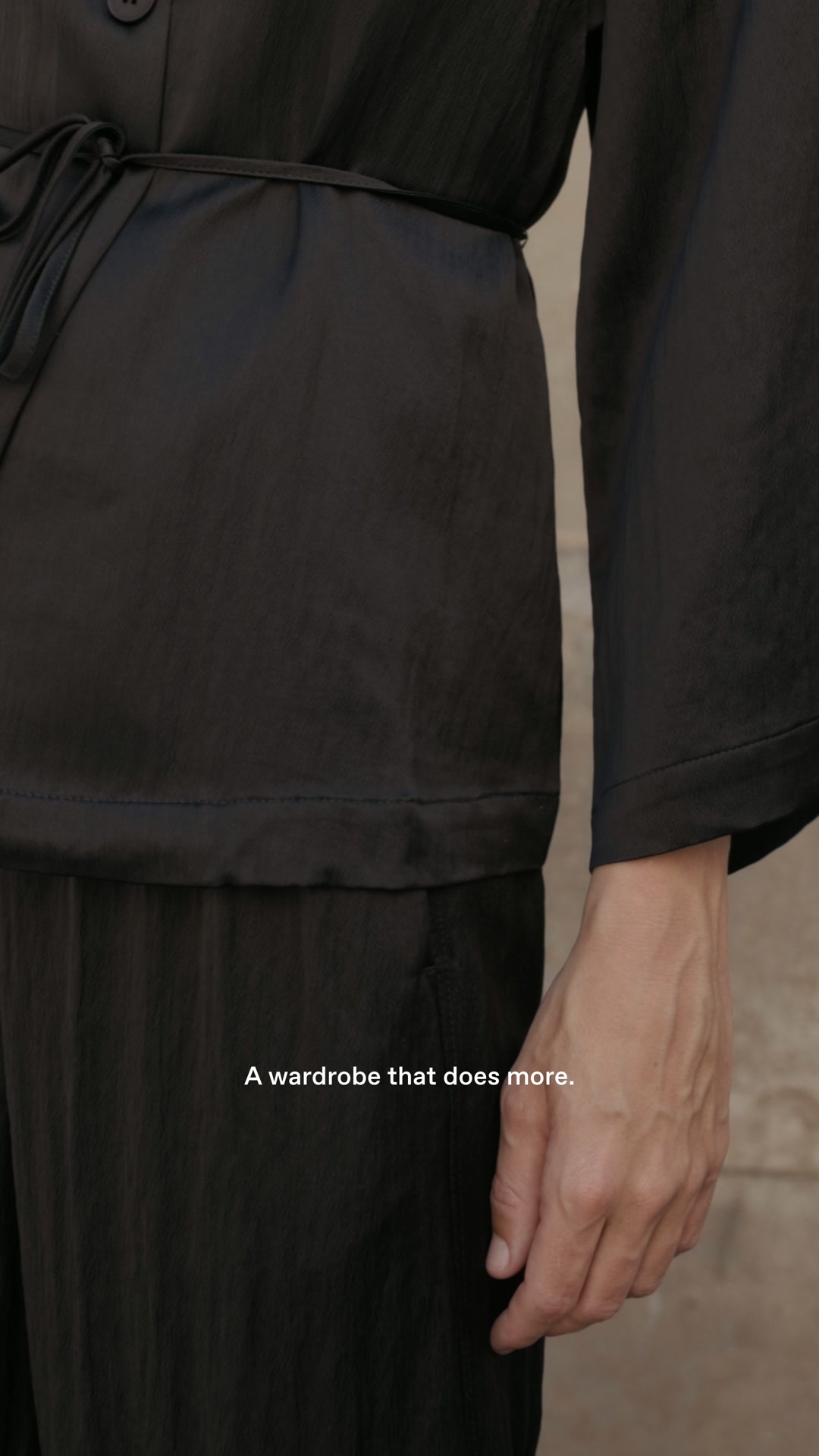 It starts with one good trouser.