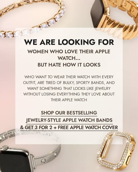 Jewelry For Your Apple Watch