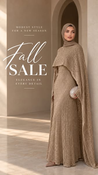 Graceful Elegance, Made Modest