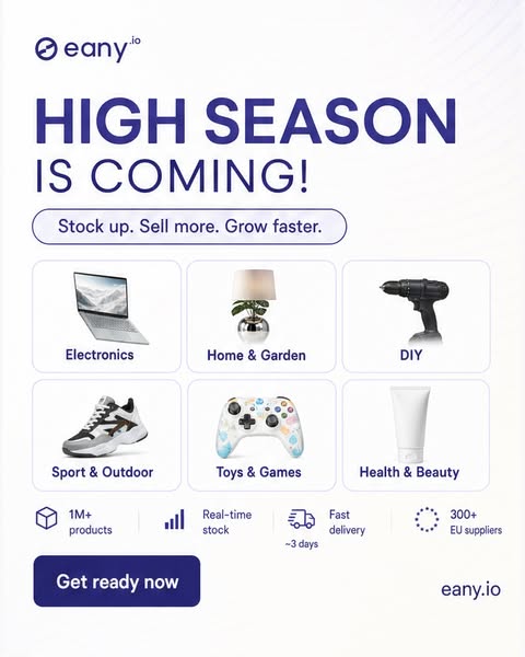High Season Is Coming — Stock Up