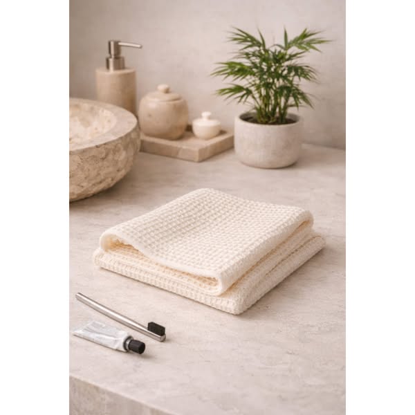 Toalla Facial Skincare 100% Bambú — 30×50 cm