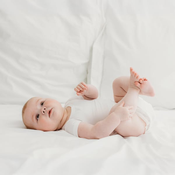 Soothing Baby Short Sleeve Bodysuit For Sensitive Skin