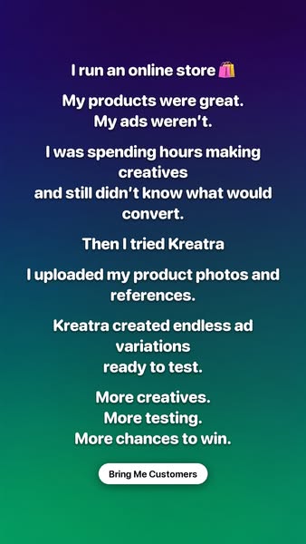 Reach your goal with Kreatra!