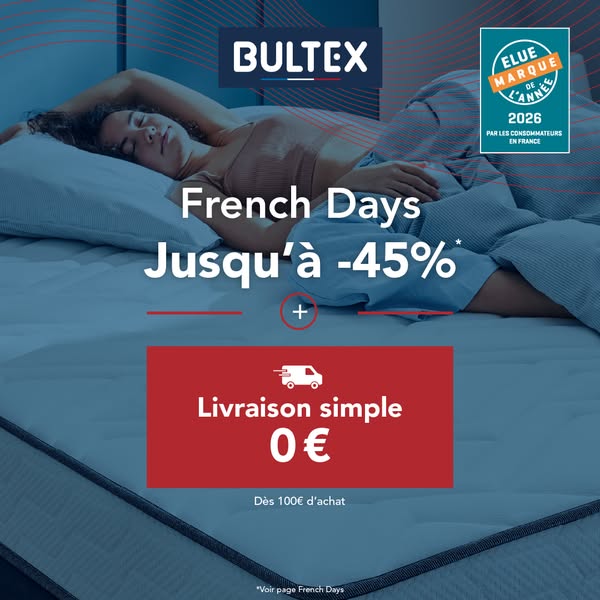 French Days jusqu'à -45%