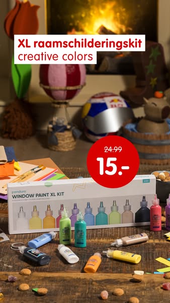 XL Raamschilderingskit voor €15