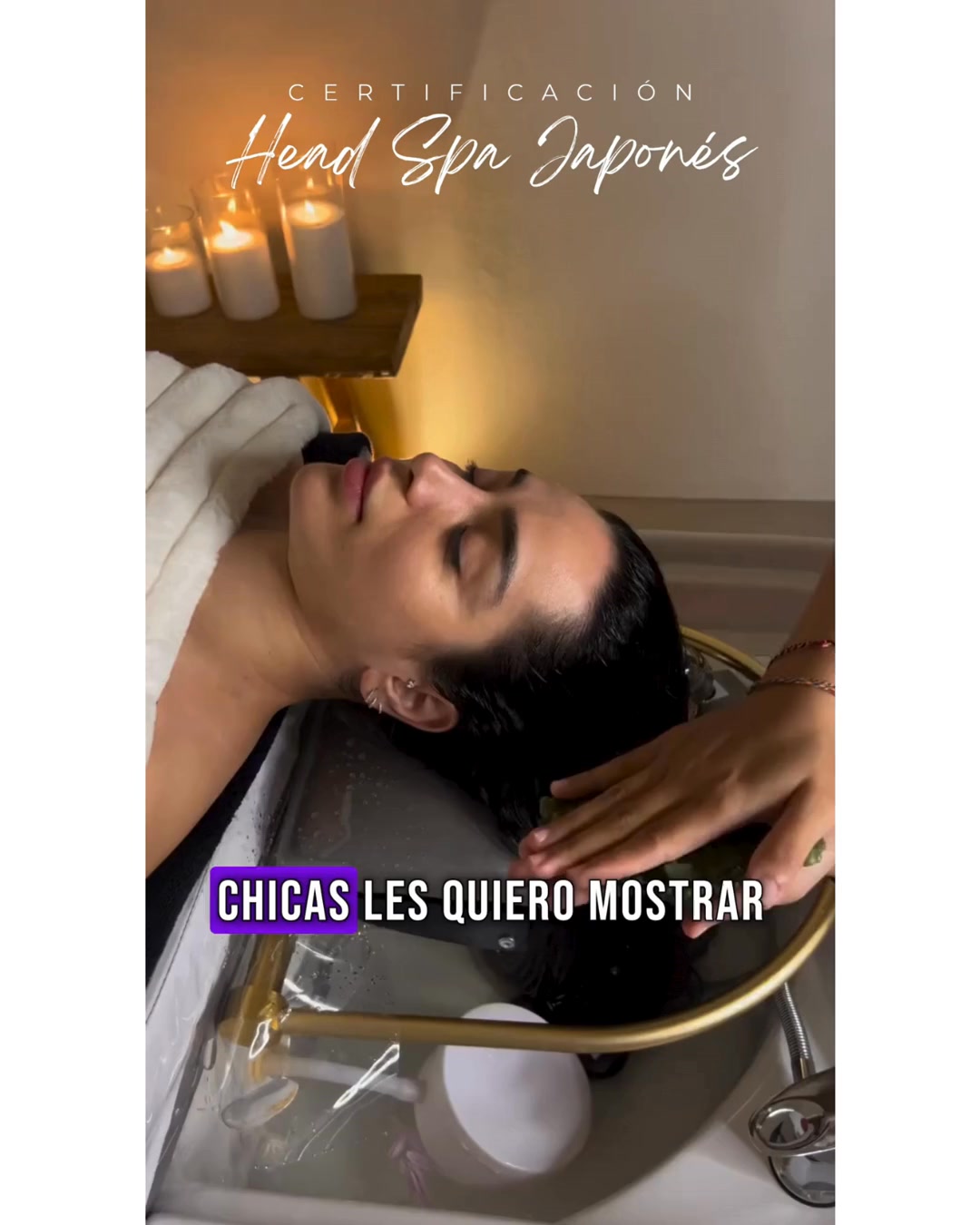 Experta en Head Spa Japones