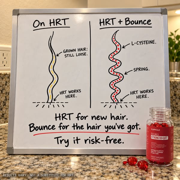 HRT for you. Bounce for your curls.