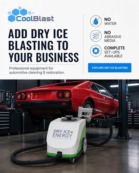 Add Dry Ice Cleaning to Your Workshop