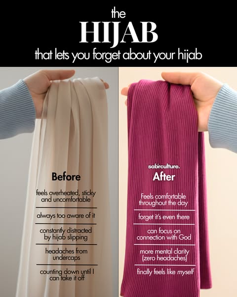 Still adjusting your hijab every 20 minutes?