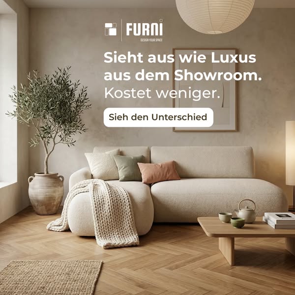 Wie ein 4.000 € Sofa nur 2.000 € kosten kann