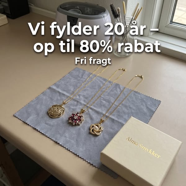 20 års jubilæum: Blomster op til 80% rabat