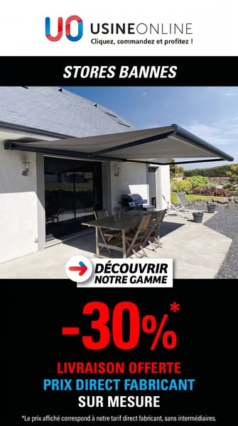 Prix usine - Jusqu'à -30% de réduction !