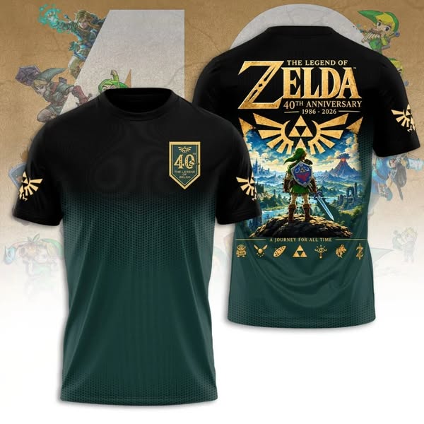Zelda 40th Anniversary Collector Tee