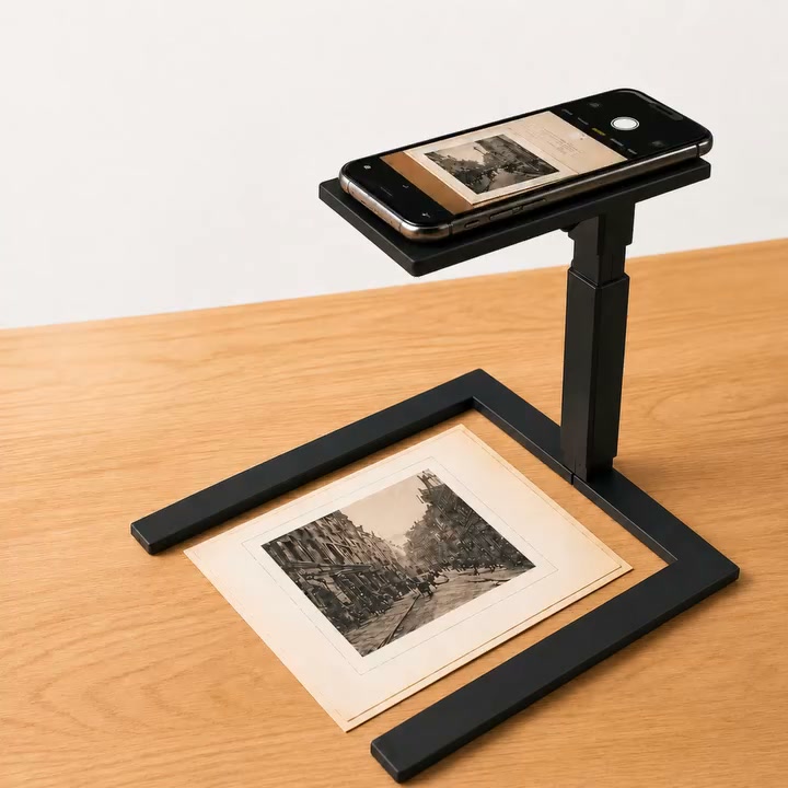Overhead Phone Camera Stand
