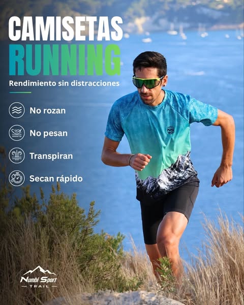 Camisetas Técnicas Running