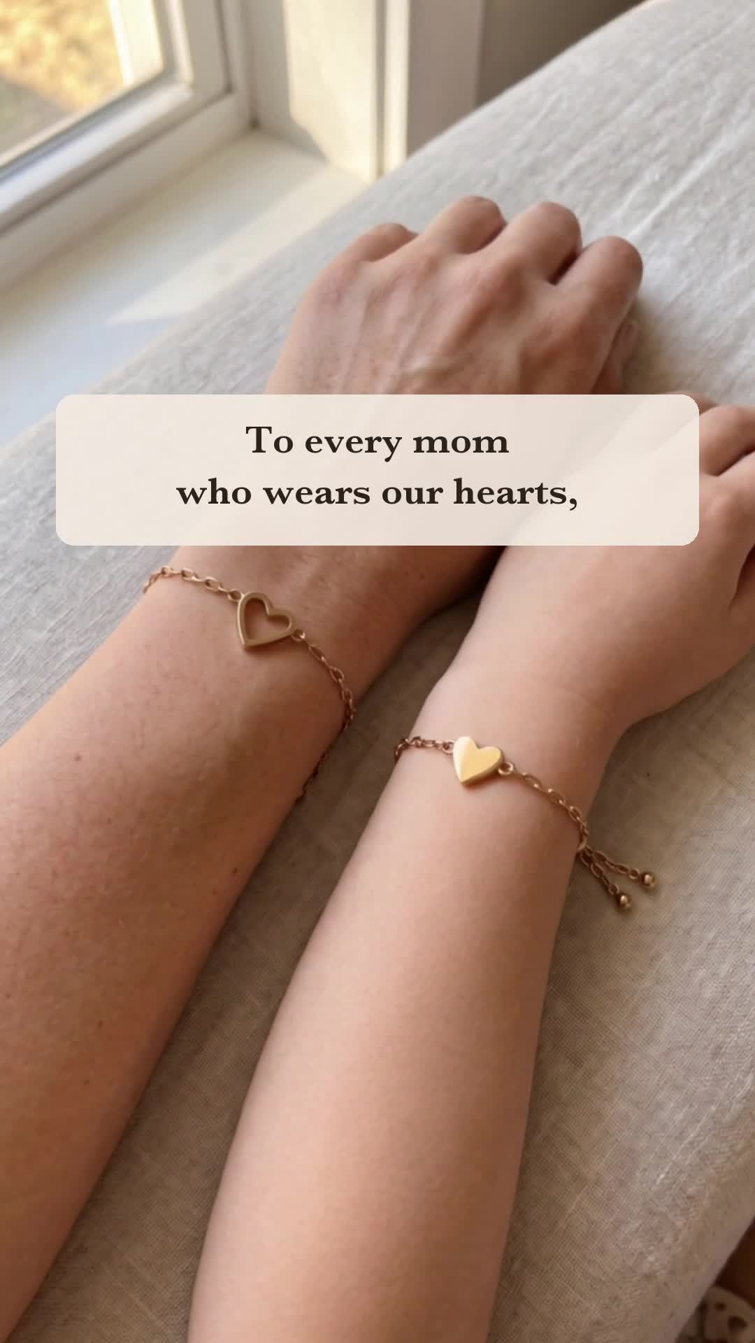 Matchin Heart Bracelets · 50% Off