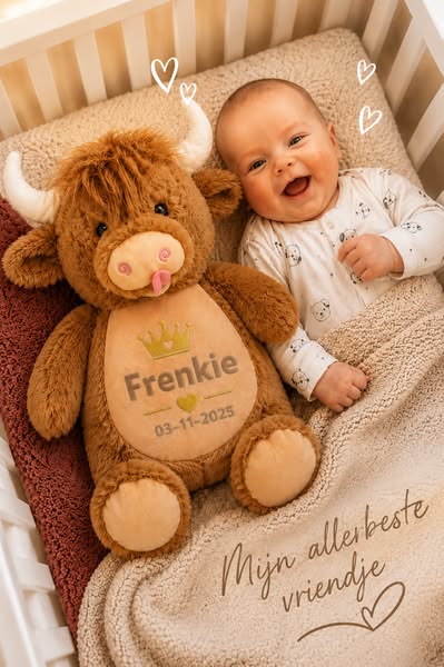 De liefste knuffel met naam erop