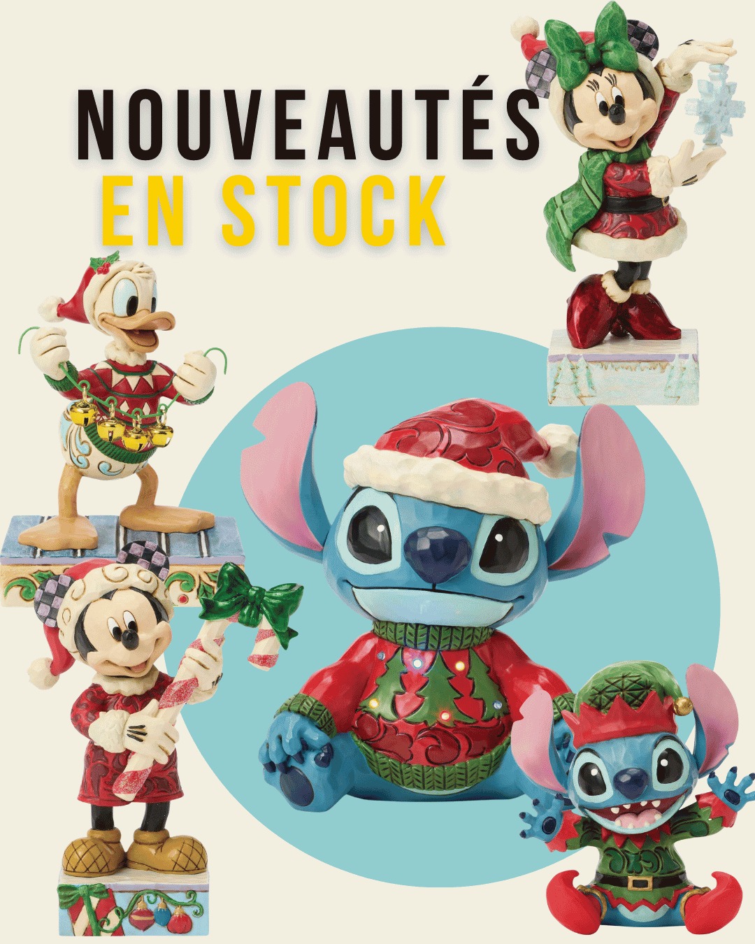 Anúncio de CADEAUCITY.com - Figurines et objets de collection Disney