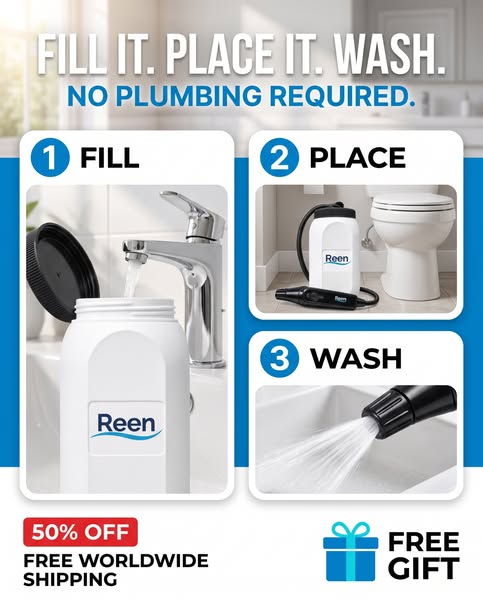 Fill. Place. Wash.