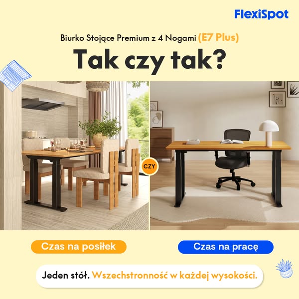 Biurko, które dopasowuje się do Twojego życia