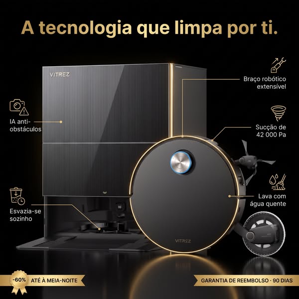 O robot que limpa a casa por ti