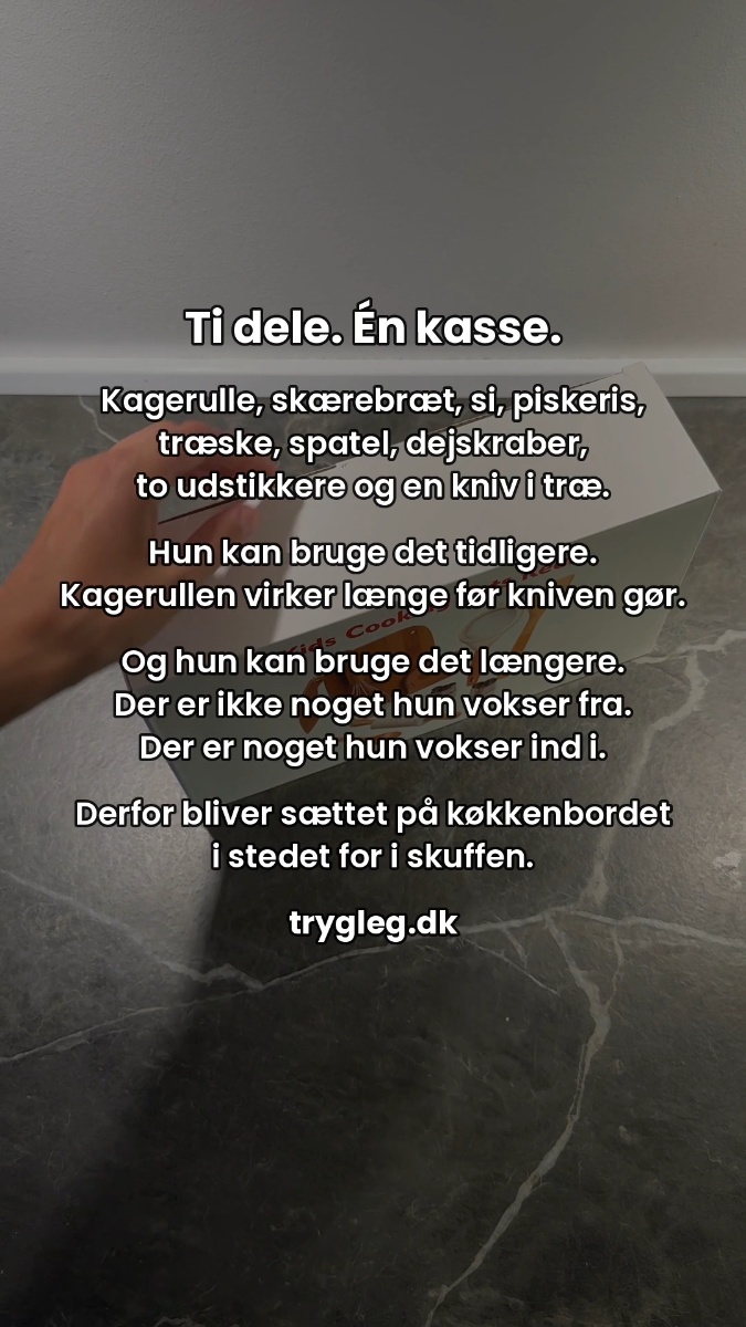 Til små køkkenhjælpere
