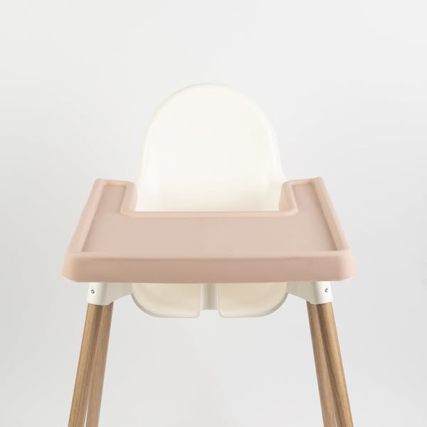 IKEA Antilop Highchair Tray Silicone Placemat - Peach